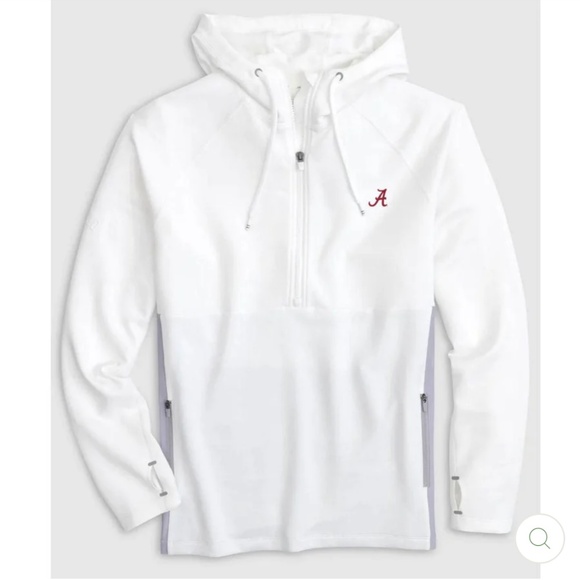 Johnnie-O Quarter Zip Hoodie Men’s Size Large (University of Alabama) - Picture 1 of 9